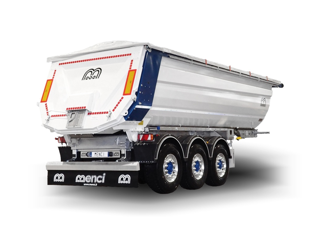 MENCI SA700R 750 acier, hayon B (Basculante), 27 m³ 7500 x 1640