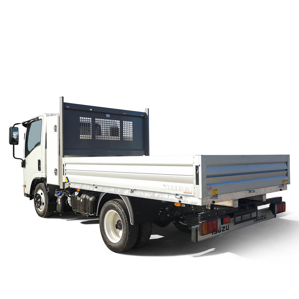 TITAN plateau alu 4100 x 2100 et coffre H1200