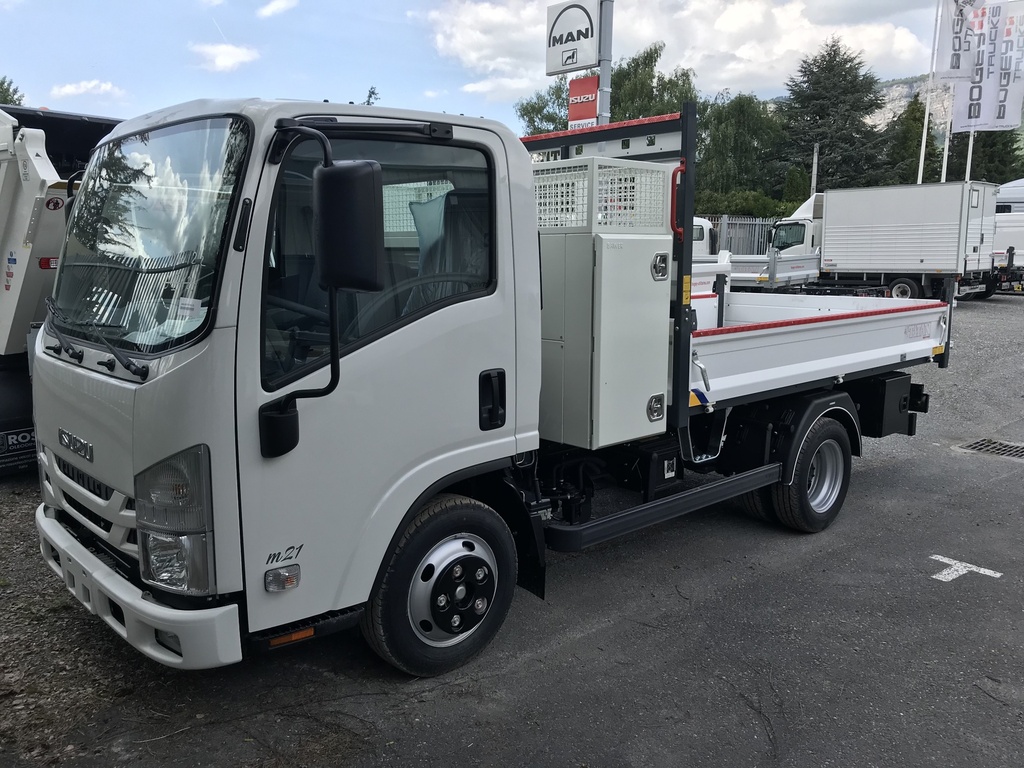 [BBU-LOC-003] ISUZU M21 TT EURO6 D F 2765MM COFFRE ET BENNE TITAN - GX-258-WV