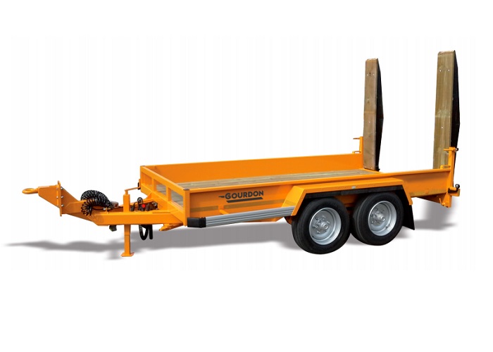 Low-bed trailer GOURDON PE 6000