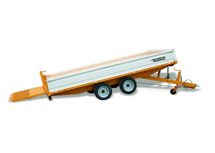 Multi-purpose trailer GOURDON RPF 350