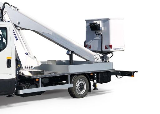 MULTITEL telescopic platform 160 ALU